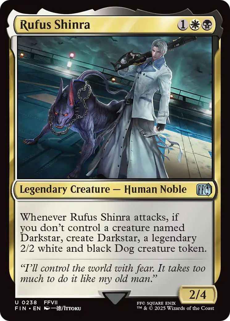 Rufus Shinra [FINAL FANTASY] | PLUS EV GAMES 