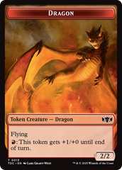 Dragon Egg // Dragon (0013) Double-Sided Token [Tarkir: Dragonstorm Commander Tokens] | PLUS EV GAMES 