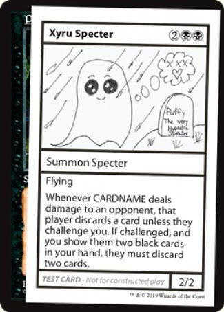 Xyru Specter (2021 Edition) [Mystery Booster Playtest Cards] | PLUS EV GAMES 