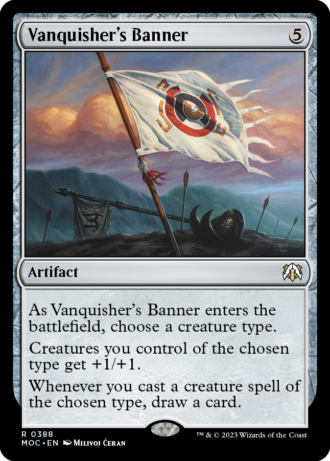 Vanquisher's Banner [March of the Machine Commander] | PLUS EV GAMES 