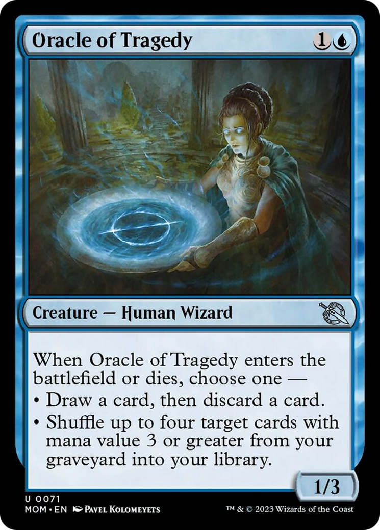 Oracle of Tragedy [March of the Machine] | PLUS EV GAMES 