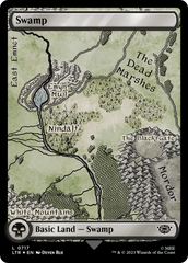 Swamp (0717) (Surge Foil) [The Lord of the Rings: Tales of Middle-Earth] | PLUS EV GAMES 