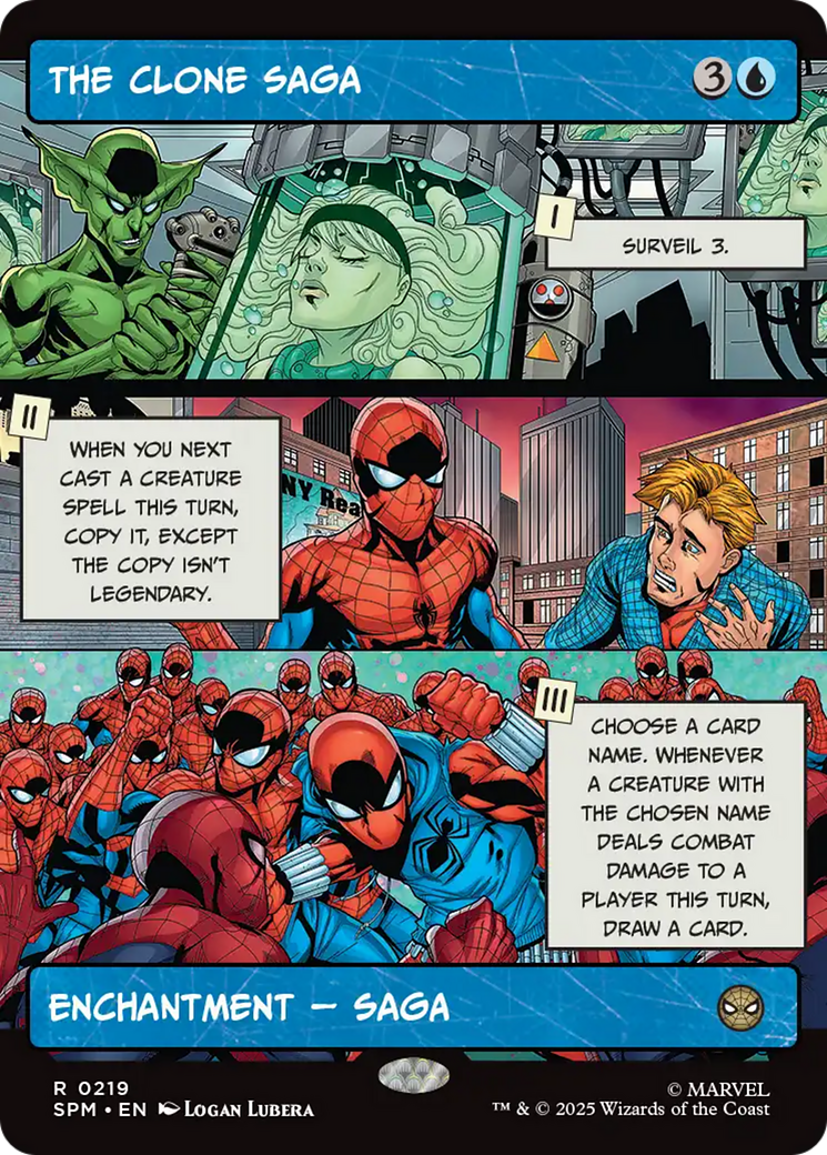 The Clone Saga (Borderless) [Marvel's Spider-Man] | PLUS EV GAMES 