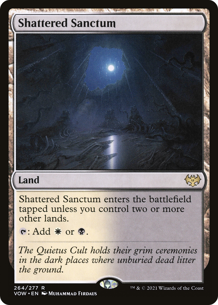 Shattered Sanctum [Innistrad: Crimson Vow]