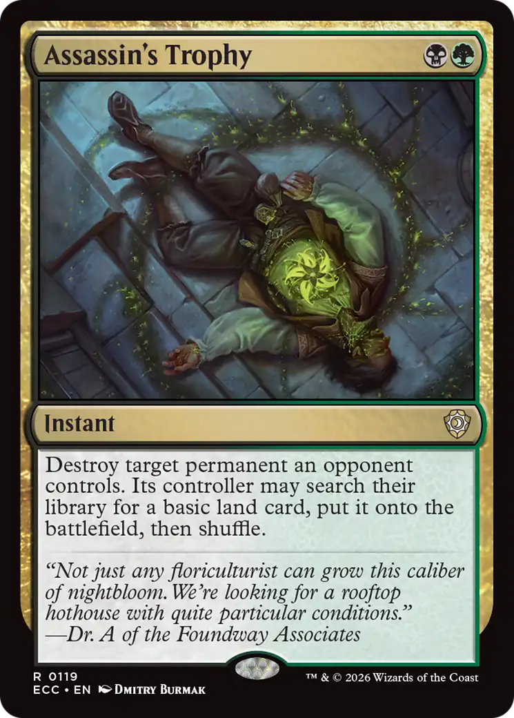 Assassin's Trophy [Lorwyn Eclipsed Commander] | PLUS EV GAMES 