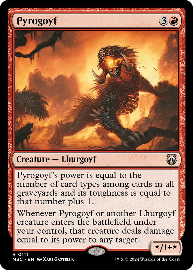 Pyrogoyf [Modern Horizons 3 Commander] | PLUS EV GAMES 