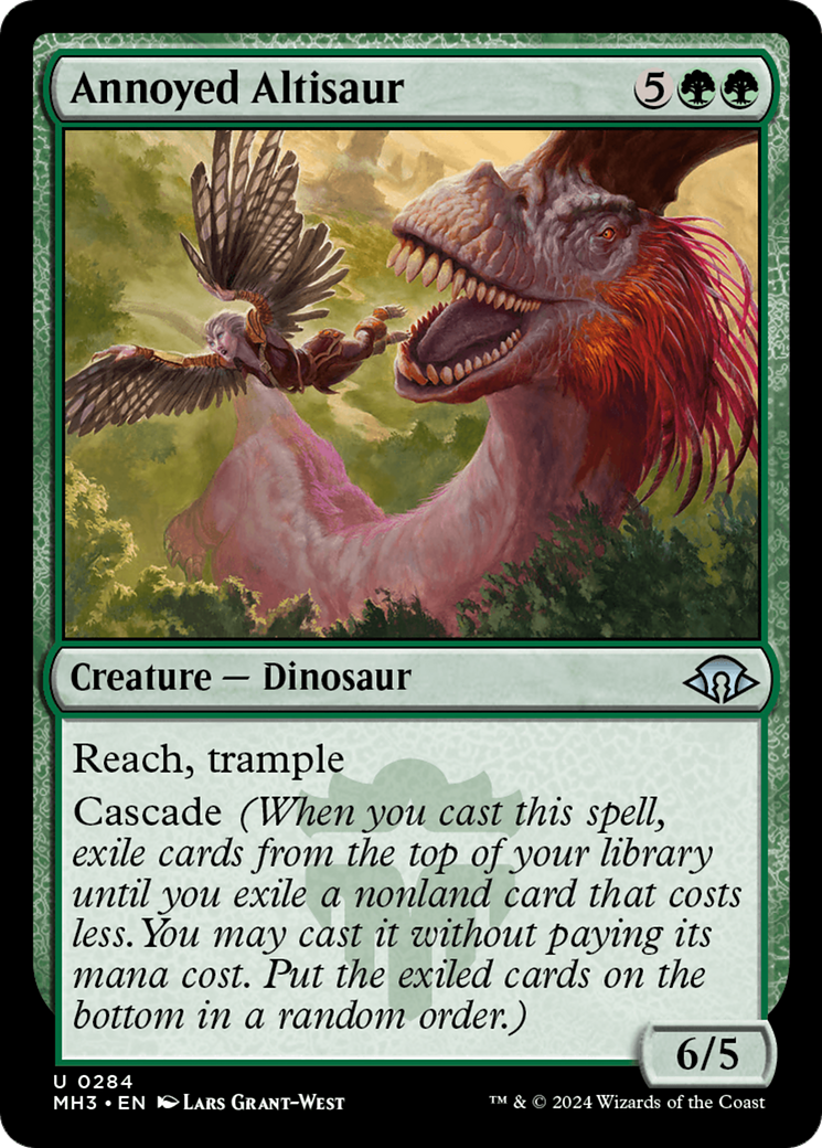 Annoyed Altisaur [Modern Horizons 3] | PLUS EV GAMES 