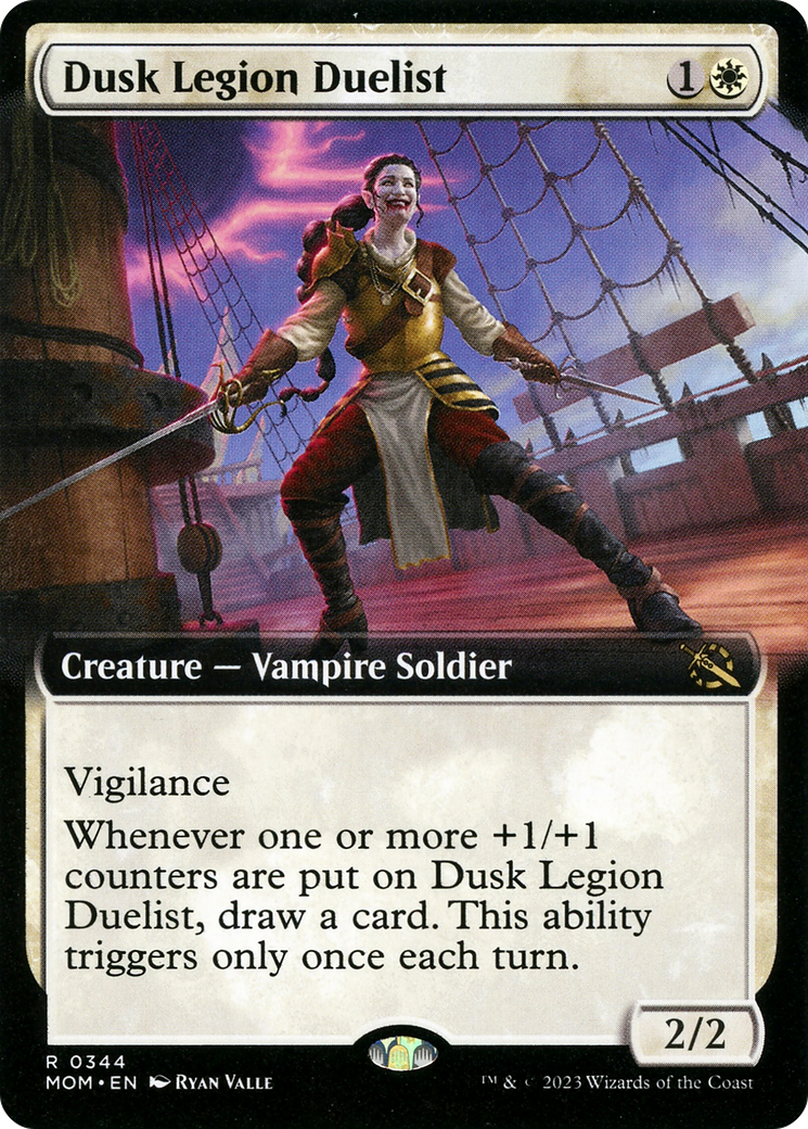 Dusk Legion Duelist (Extended Art) [March of the Machine] | PLUS EV GAMES 