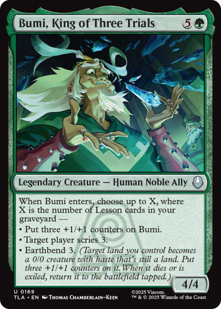 Bumi, King of Three Trials [Avatar: The Last Airbender] | PLUS EV GAMES 