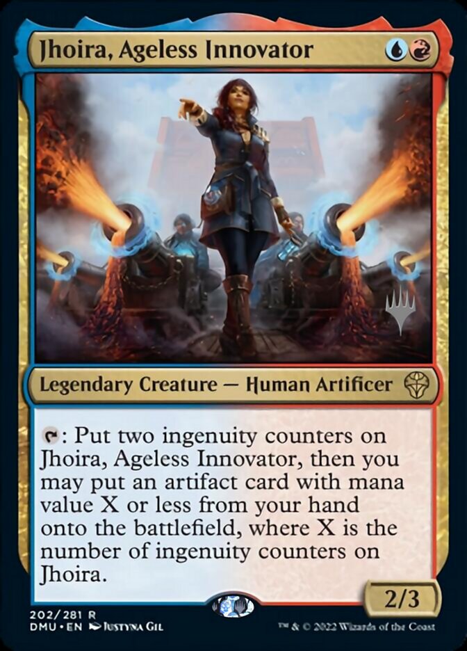 Jhoira, Ageless Innovator (Promo Pack) [Dominaria United Promos] | PLUS EV GAMES 