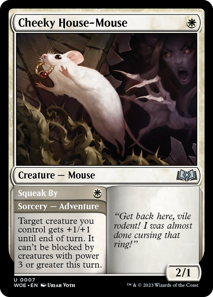 Cheeky House-Mouse [Wilds of Eldraine] | PLUS EV GAMES 