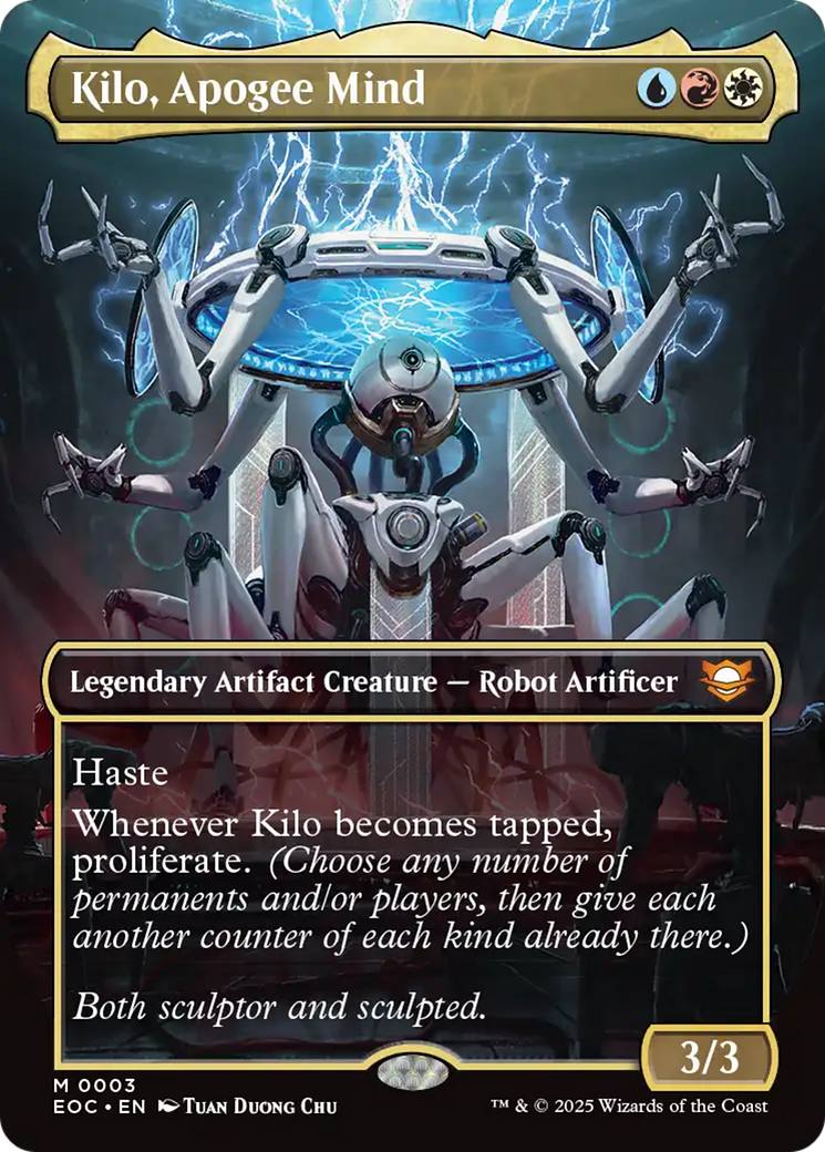 Kilo, Apogee Mind (Borderless) [Edge of Eternities Commander] | PLUS EV GAMES 