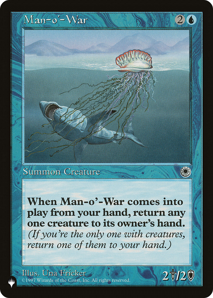 Man-o'-War (POR) [The List Reprints] | PLUS EV GAMES 