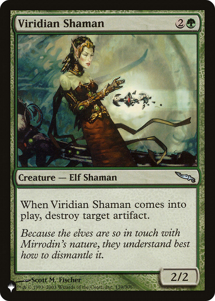 Viridian Shaman [The List Reprints] | PLUS EV GAMES 