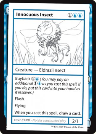 Innocuous Insect (2021 Edition) [Mystery Booster Playtest Cards] | PLUS EV GAMES 