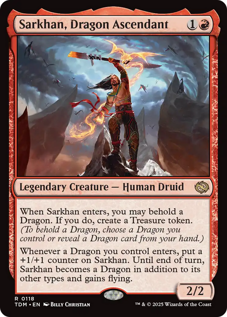 Sarkhan, Dragon Ascendant (118) [Tarkir: Dragonstorm] | PLUS EV GAMES 