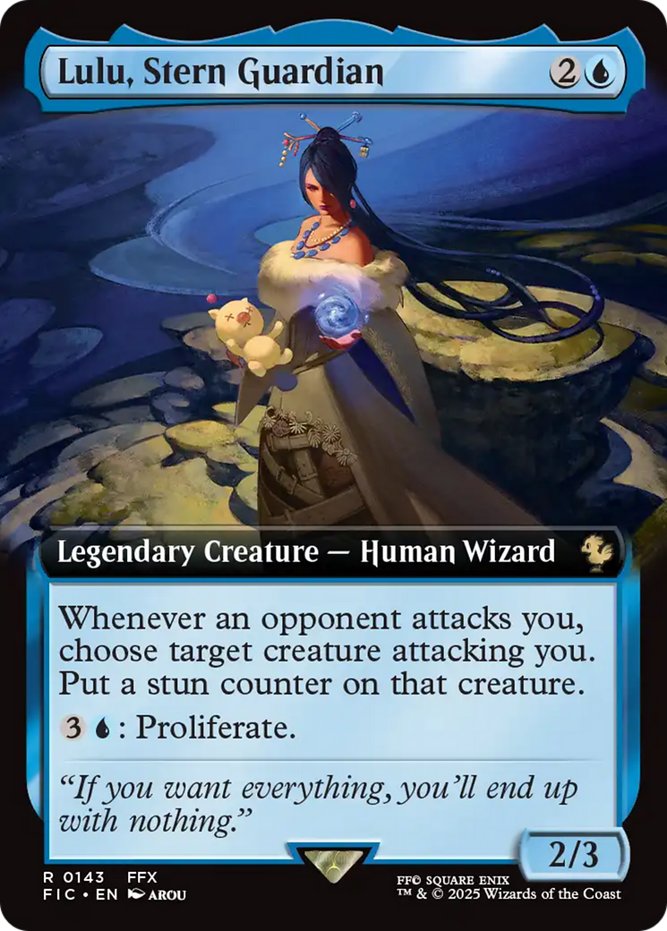Lulu, Stern Guardian (Extended Art) [FINAL FANTASY Commander] | PLUS EV GAMES 