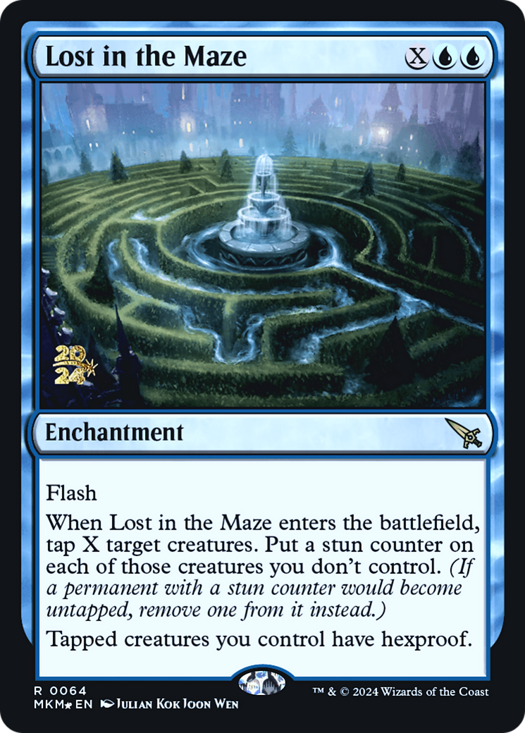 Lost in the Maze [Murders at Karlov Manor Prerelease Promos] | PLUS EV GAMES 