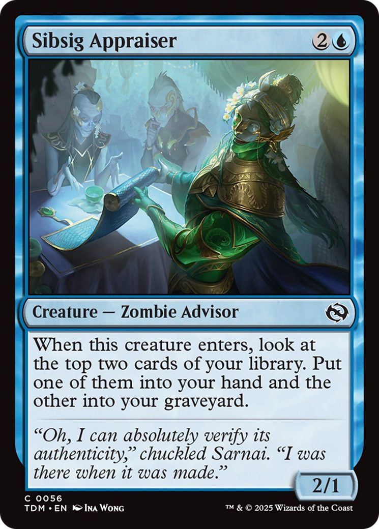 Sibsig Appraiser [Tarkir: Dragonstorm] | PLUS EV GAMES 