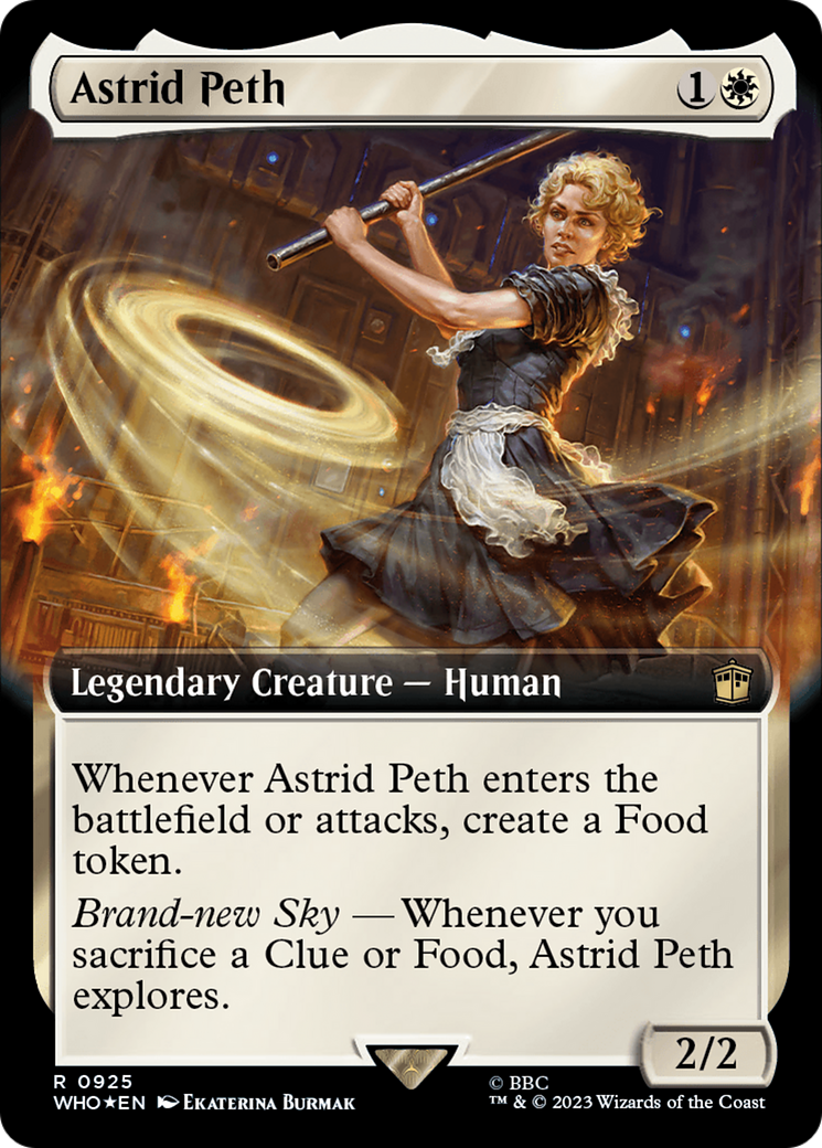 Astrid Peth (Extended Art) (Surge Foil) [Doctor Who] | PLUS EV GAMES 