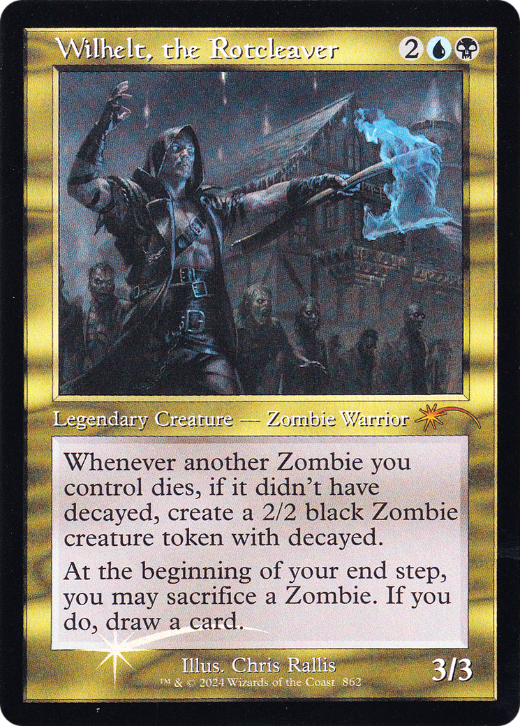 Wilhelt, the Rotcleaver (Retro Frame) [Secret Lair Drop Series]