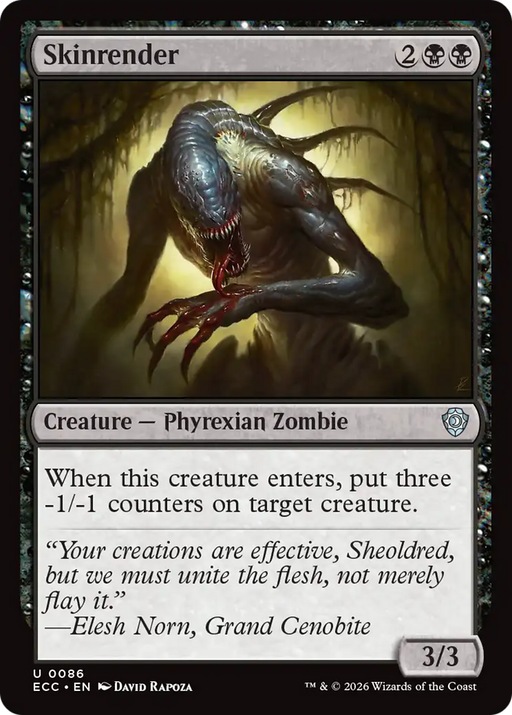 Skinrender [Lorwyn Eclipsed Commander] | PLUS EV GAMES 