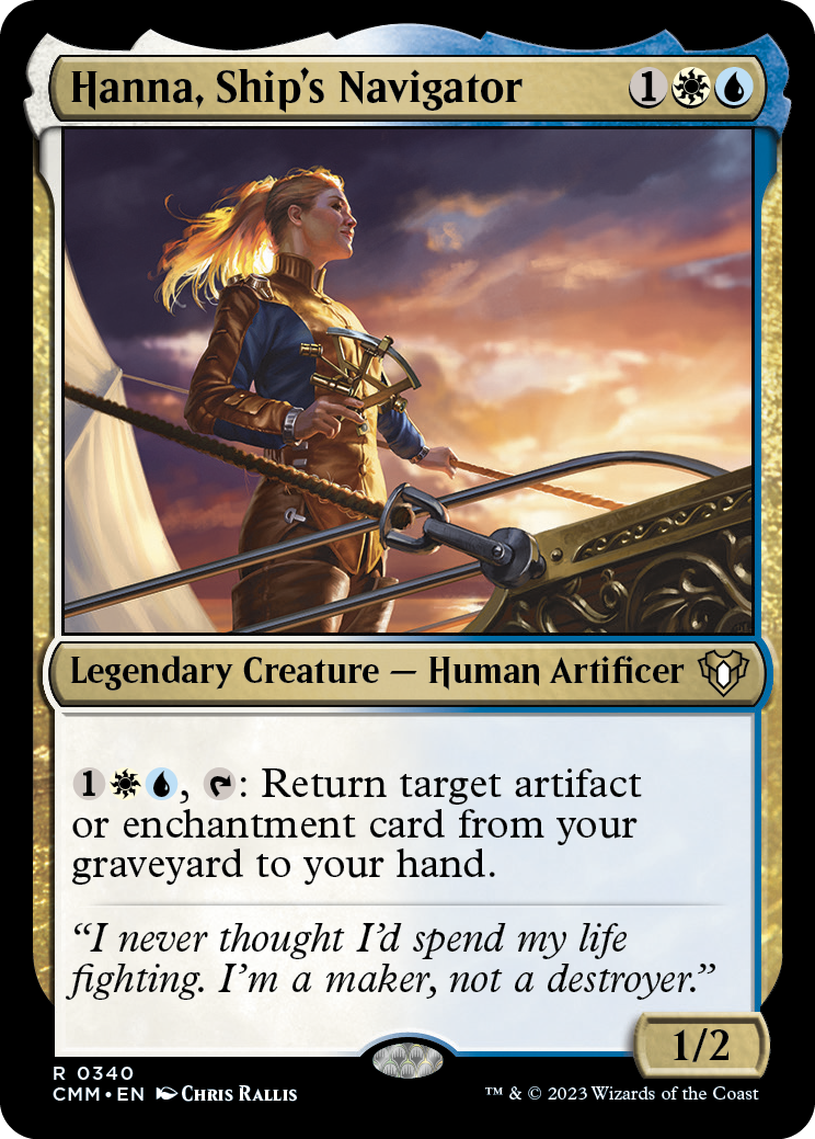 Hanna, Ship's Navigator [Commander Masters] | PLUS EV GAMES 