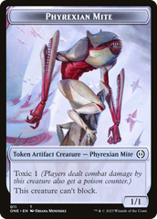Phyrexian Mite (011) // Drone Double-Sided Token [Phyrexia: All Will Be One Tokens] | PLUS EV GAMES 