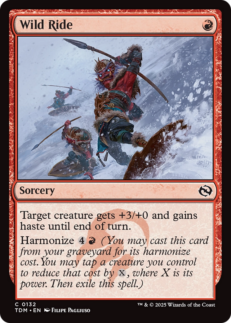 Wild Ride [Tarkir: Dragonstorm] | PLUS EV GAMES 
