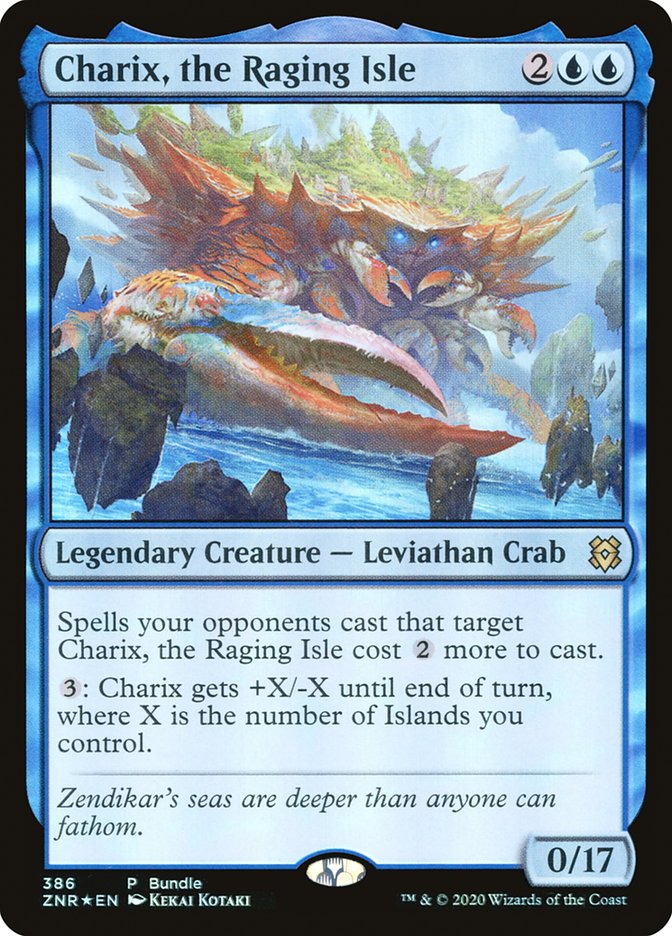 Charix, the Raging Isle (386) [Zendikar Rising Promos] | PLUS EV GAMES 