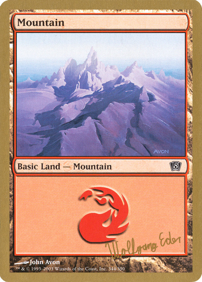 Mountain (Wolfgang Eder) [World Championship Decks 2003] | PLUS EV GAMES 