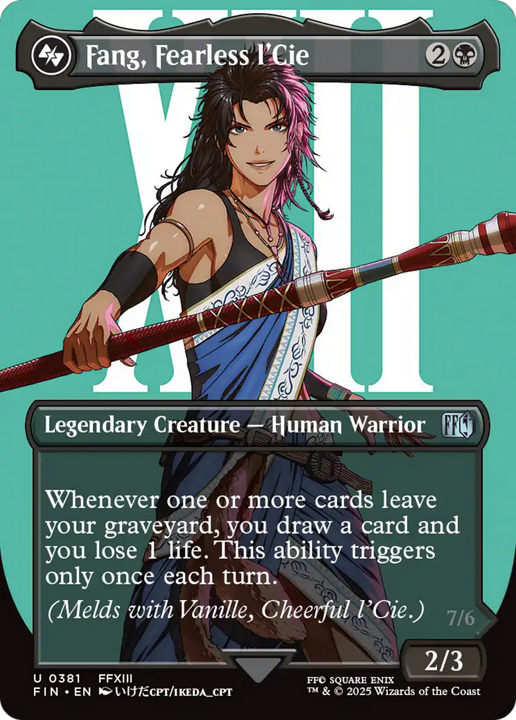 Fang, Fearless l'Cie (Borderless) [FINAL FANTASY] | PLUS EV GAMES 