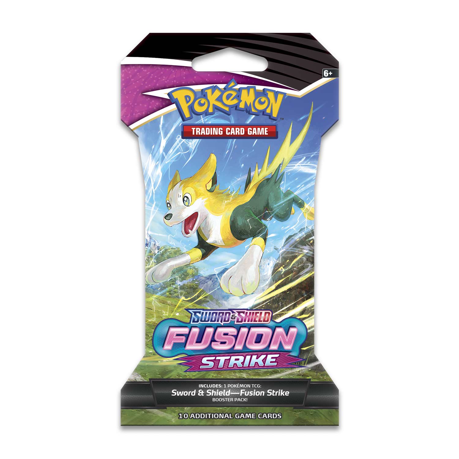 Sword & Shield: Fusion Strike - Sleeved Booster Pack | PLUS EV GAMES 