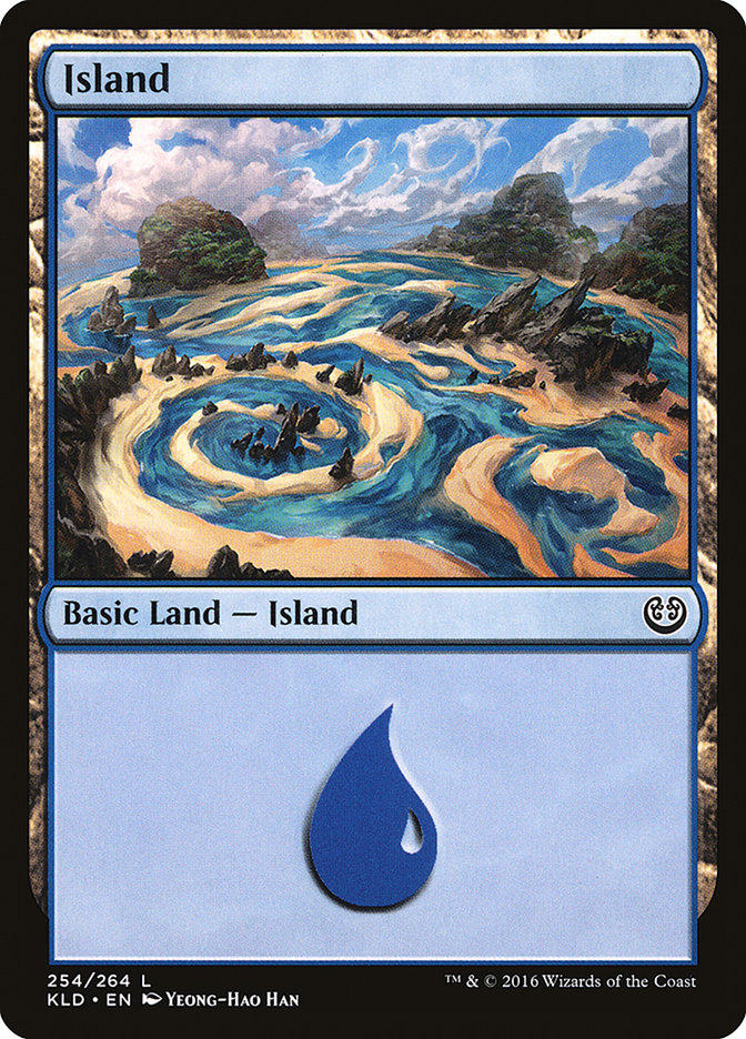 Island (254) [Kaladesh] | PLUS EV GAMES 