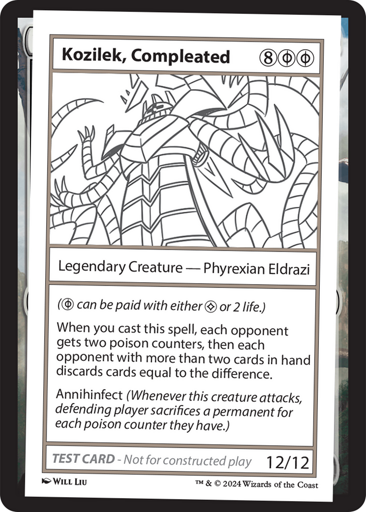 Kozilek, Completed [Mystery Booster 2 Playtest Cards] | PLUS EV GAMES 