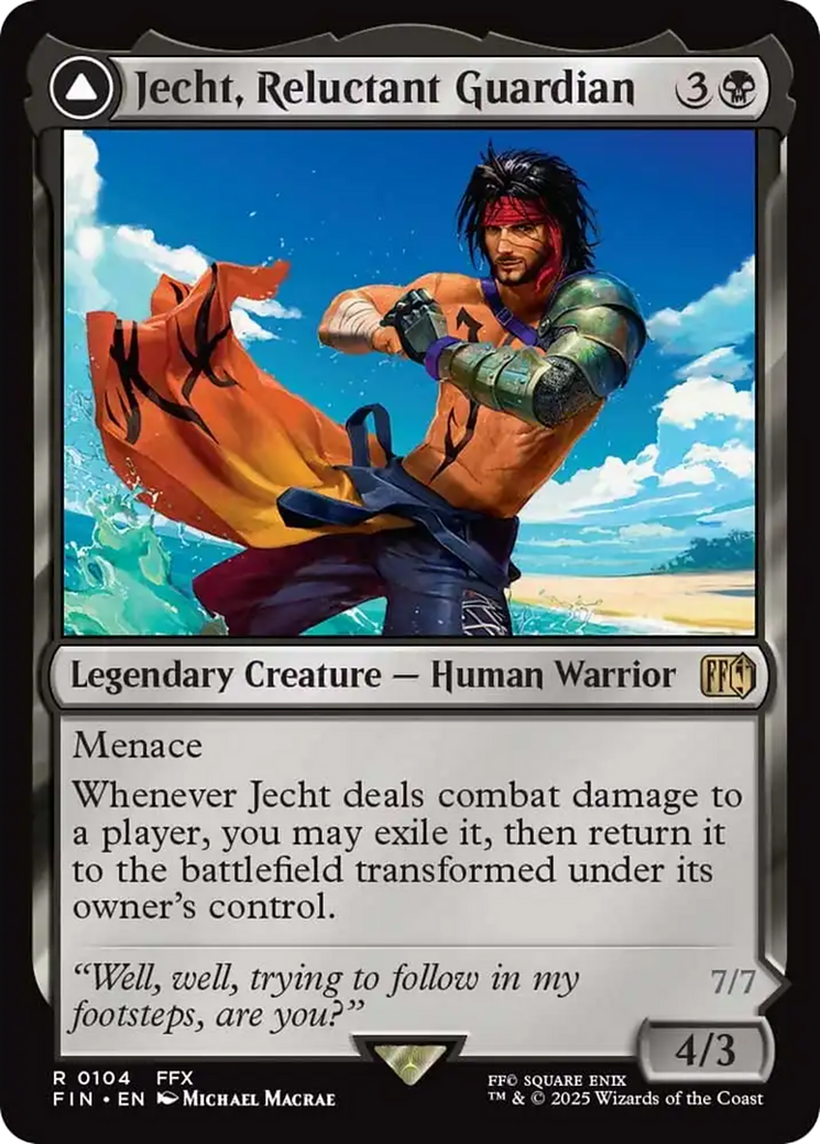 Jecht, Reluctant Guardian // Braska's Final Aeon [FINAL FANTASY] | PLUS EV GAMES 