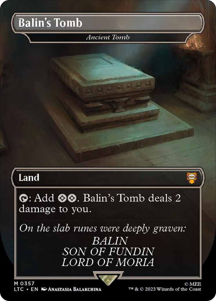 Balin's Tomb - Ancient Tomb [The Lord of the Rings: Tales of Middle-Earth Commander] | PLUS EV GAMES 