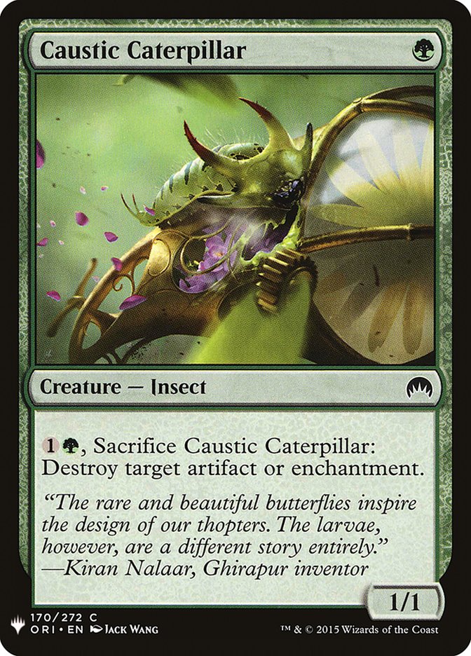 Caustic Caterpillar [Mystery Booster] | PLUS EV GAMES 