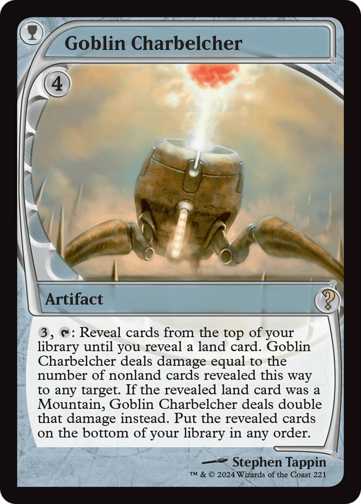 Goblin Charbelcher (Future Sight) [Mystery Booster 2] | PLUS EV GAMES 