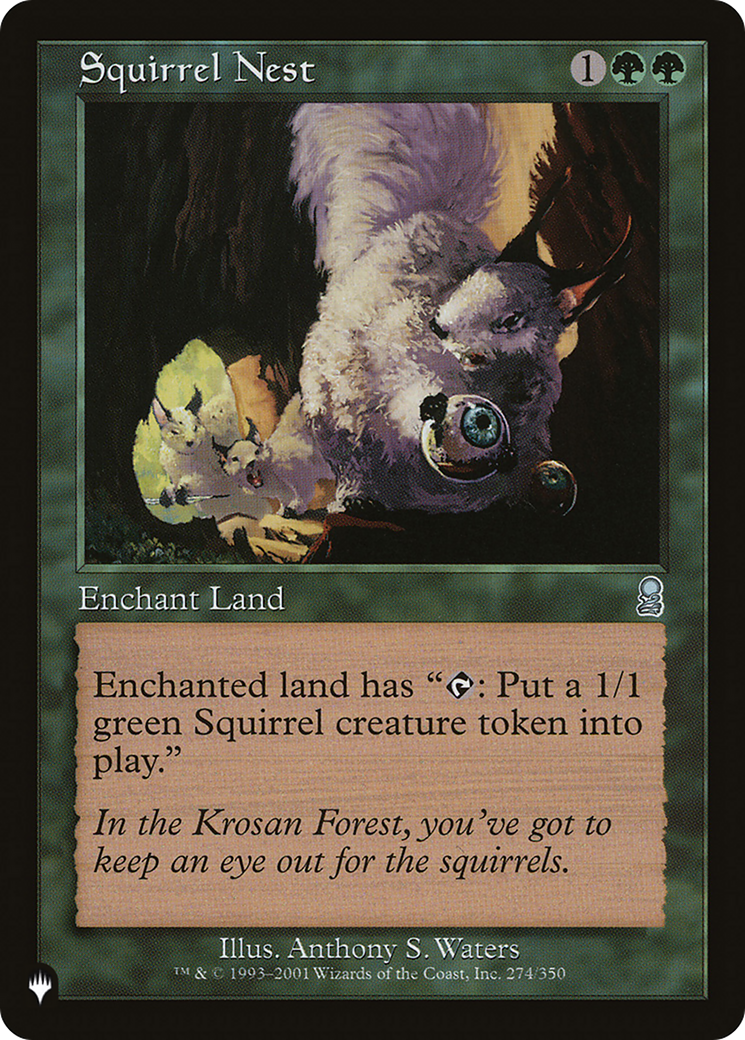 Squirrel Nest [The List Reprints] | PLUS EV GAMES 