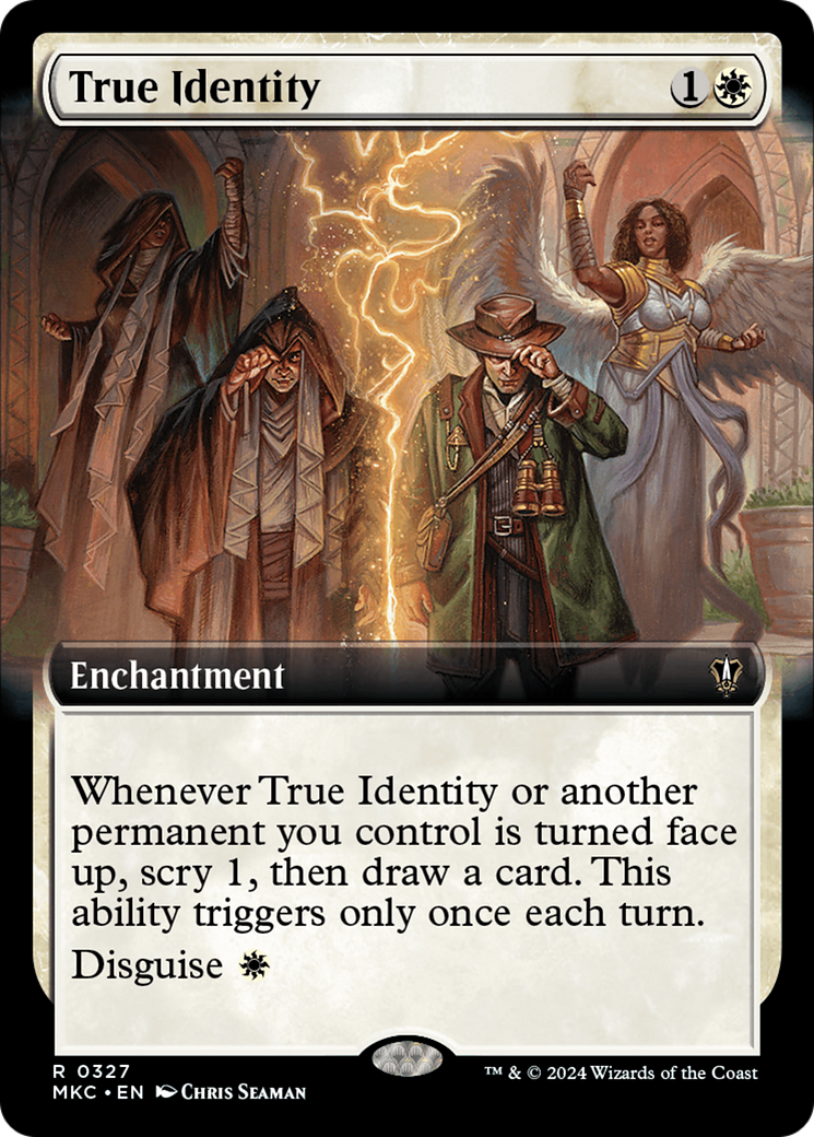 True Identity (Extended Art) [Murders at Karlov Manor Commander] | PLUS EV GAMES 