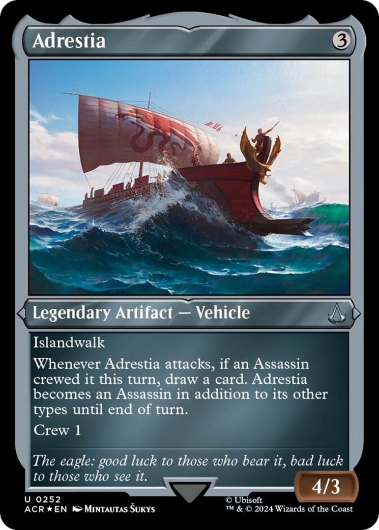 Adrestia (Foil Etched) [Assassin's Creed] | PLUS EV GAMES 