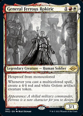 General Ferrous Rokiric (Sketch) [Modern Horizons 2] | PLUS EV GAMES 