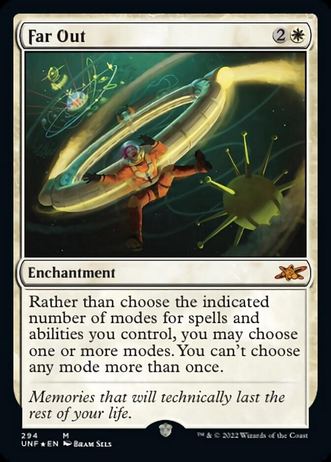 Far Out (Galaxy Foil) [Unfinity] | PLUS EV GAMES 