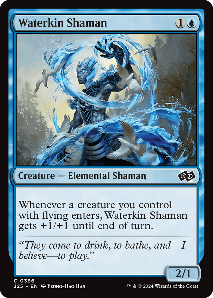 Waterkin Shaman [Foundations Jumpstart] | PLUS EV GAMES 