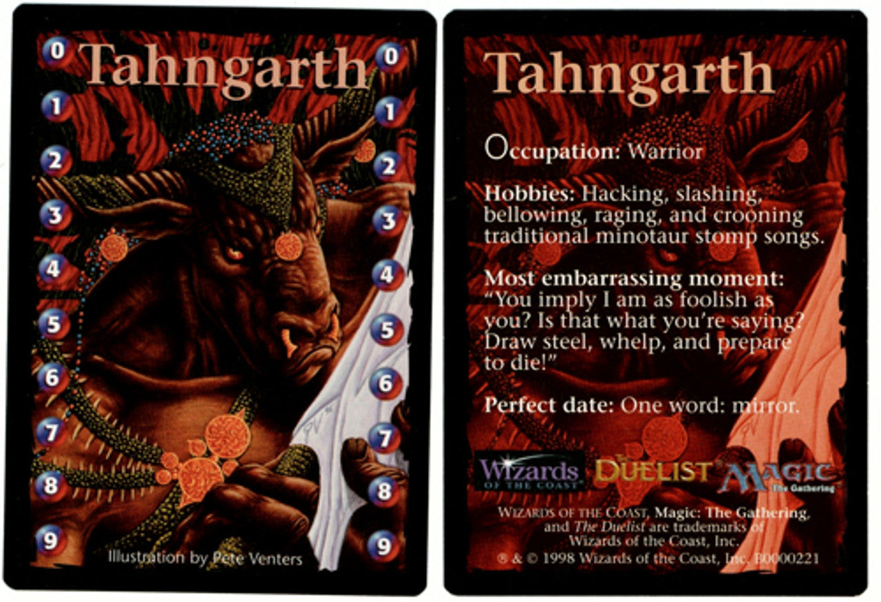 Tahngarth Life Counter Token [Media Promos] | PLUS EV GAMES 