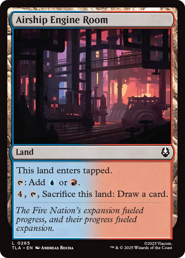 Airship Engine Room [Avatar: The Last Airbender] | PLUS EV GAMES 