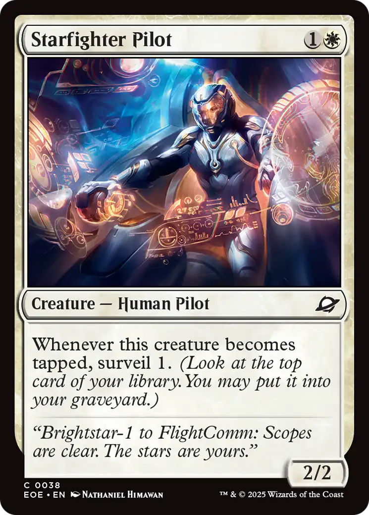 Starfighter Pilot [Edge of Eternities] | PLUS EV GAMES 