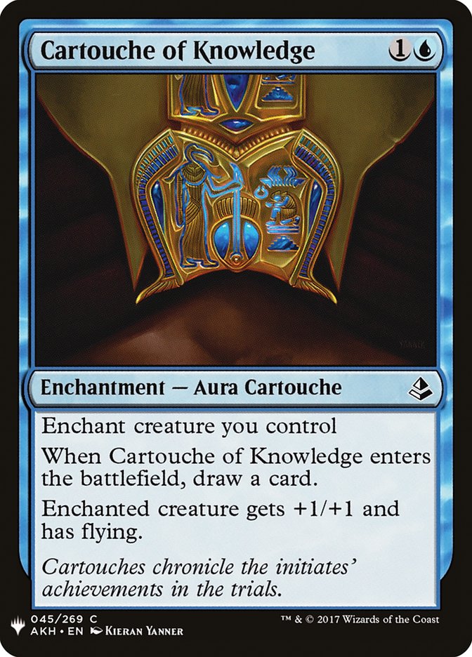 Cartouche of Knowledge [Mystery Booster] | PLUS EV GAMES 
