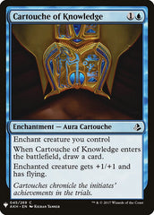 Cartouche of Knowledge [Mystery Booster] | PLUS EV GAMES 